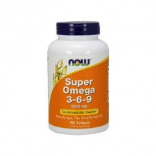 NOW Super Omega 3-6-9 1200 мг 180 капсул