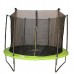 Батут DFC JUMP 8ft складной, c сеткой, цвет apple green