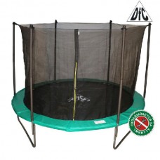 Батут DFC JUMP 8ft складной, c сеткой, цвет green