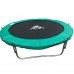 Батут DFC JUMP 12ft c сеткой, цвет green