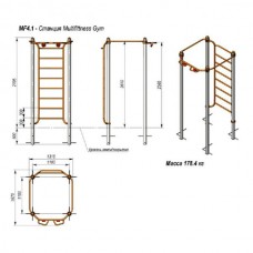 Станция Multifittness Gym MF4.1