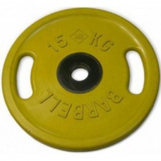 Диск BARBELL Евро-классик с хватами MB-PltCS-15