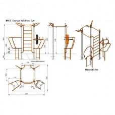 Станция Multifittness Gym MF4.3