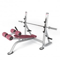 Олимпийская скамья с обратным наклоном Panatta OLYMPIC DECLINE BENCH 1FE206