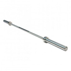 Гриф олимпийский прямой 86", до 679 кг, хромированный (класс-SILVER)